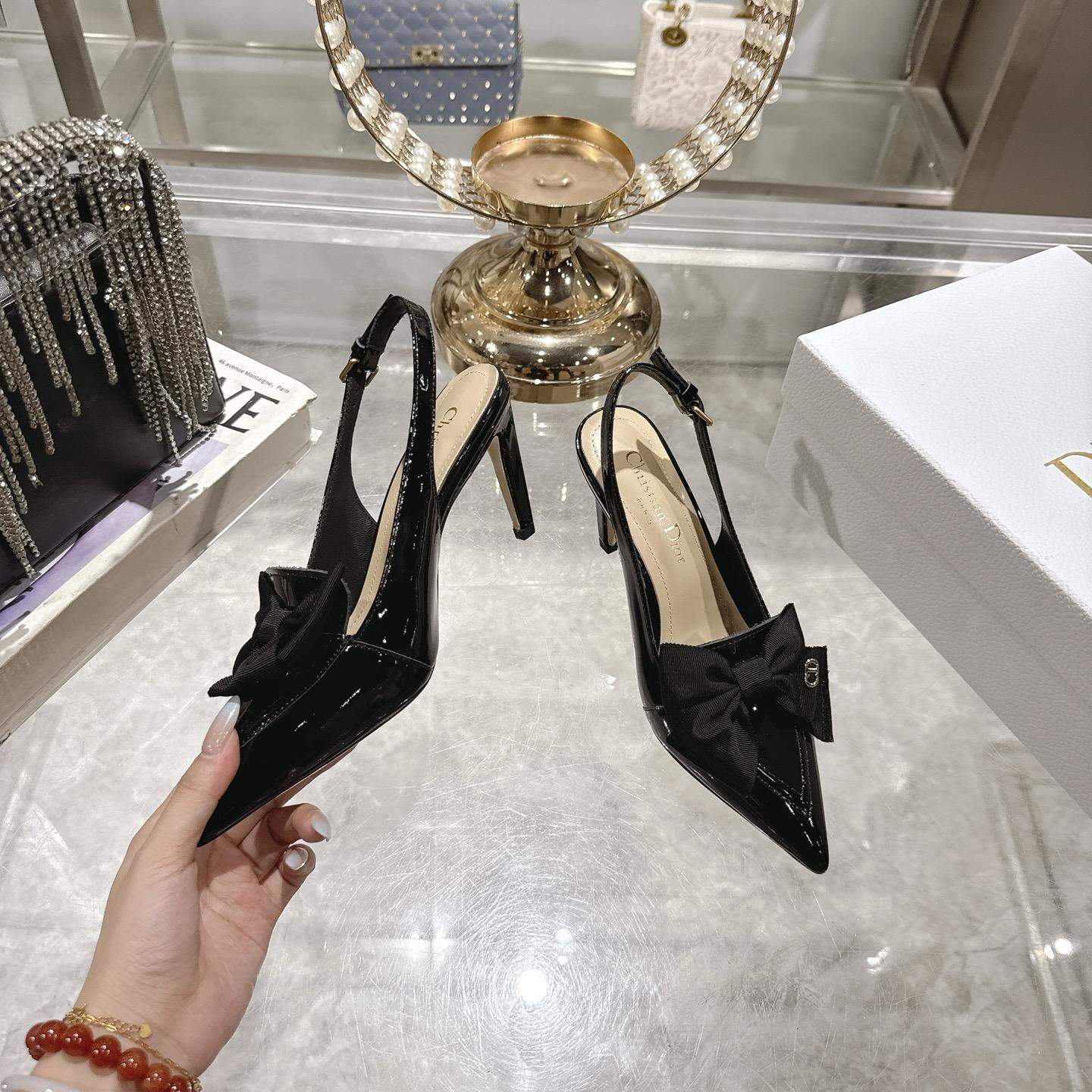 Superior Christian Dior Diorissimo Replica Slingback Pump - Image 5