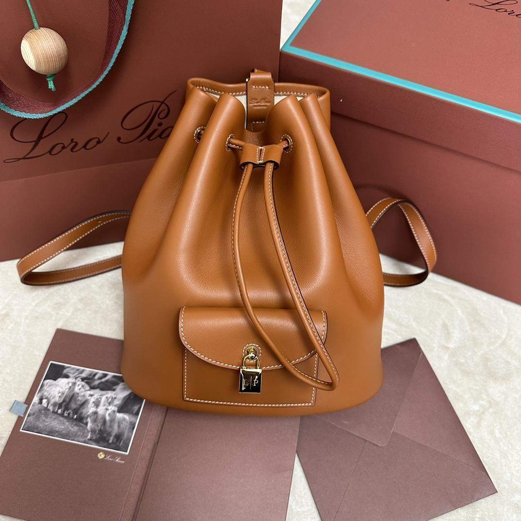 Buy Loro Piana Extra Drawstring Replica Backpack L27