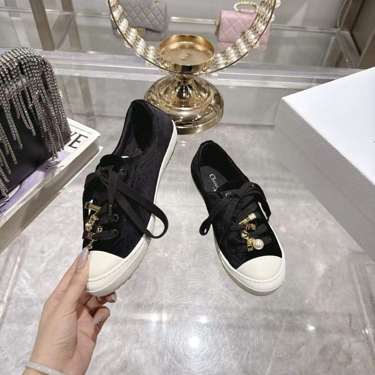 Premium Christian Dior Lucky Replica Sneaker - Image 3