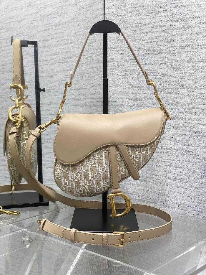 Premium Christian Dior Saddle Replica Bag with Strap