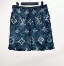 Copy Louis Vuitton Printed Monogram Replica Swim Shorts