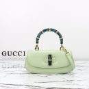 Luxury Gucci Bamboo Diva Medium Replica Bag - Light Green