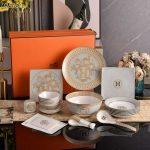 Copy Hermes Mosaique au 24 Porcelain Replica Dinnerware Set