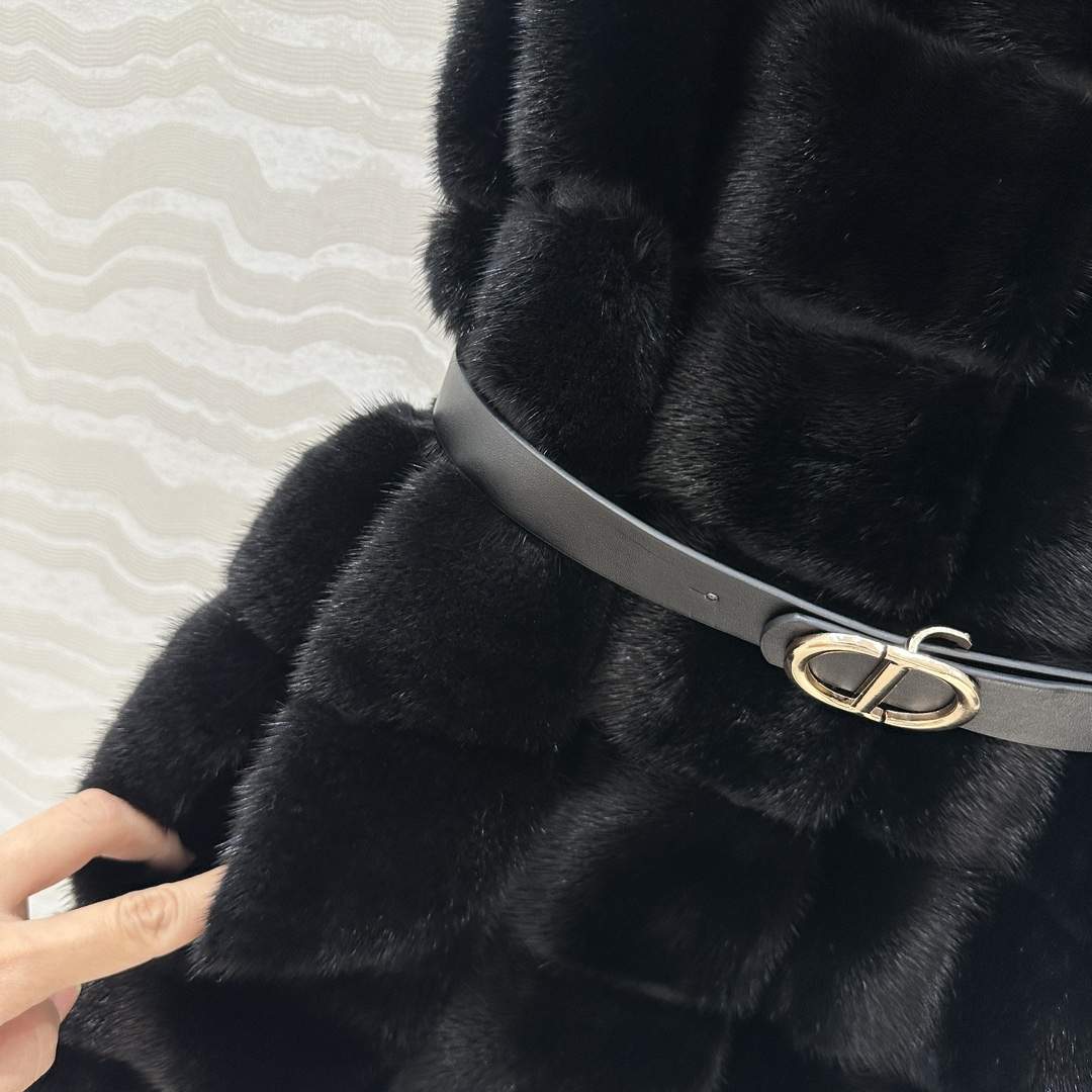 Top Grade Christian Dior Mink Fur Replica Jacket - Image 10