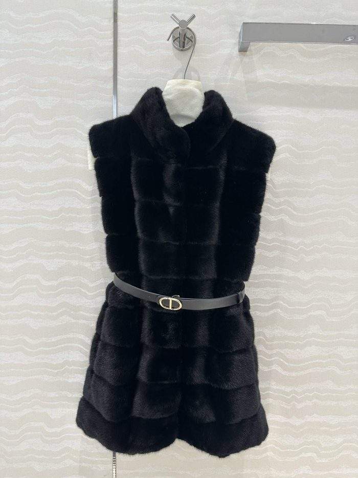 Top Grade Christian Dior Mink Fur Replica Jacket