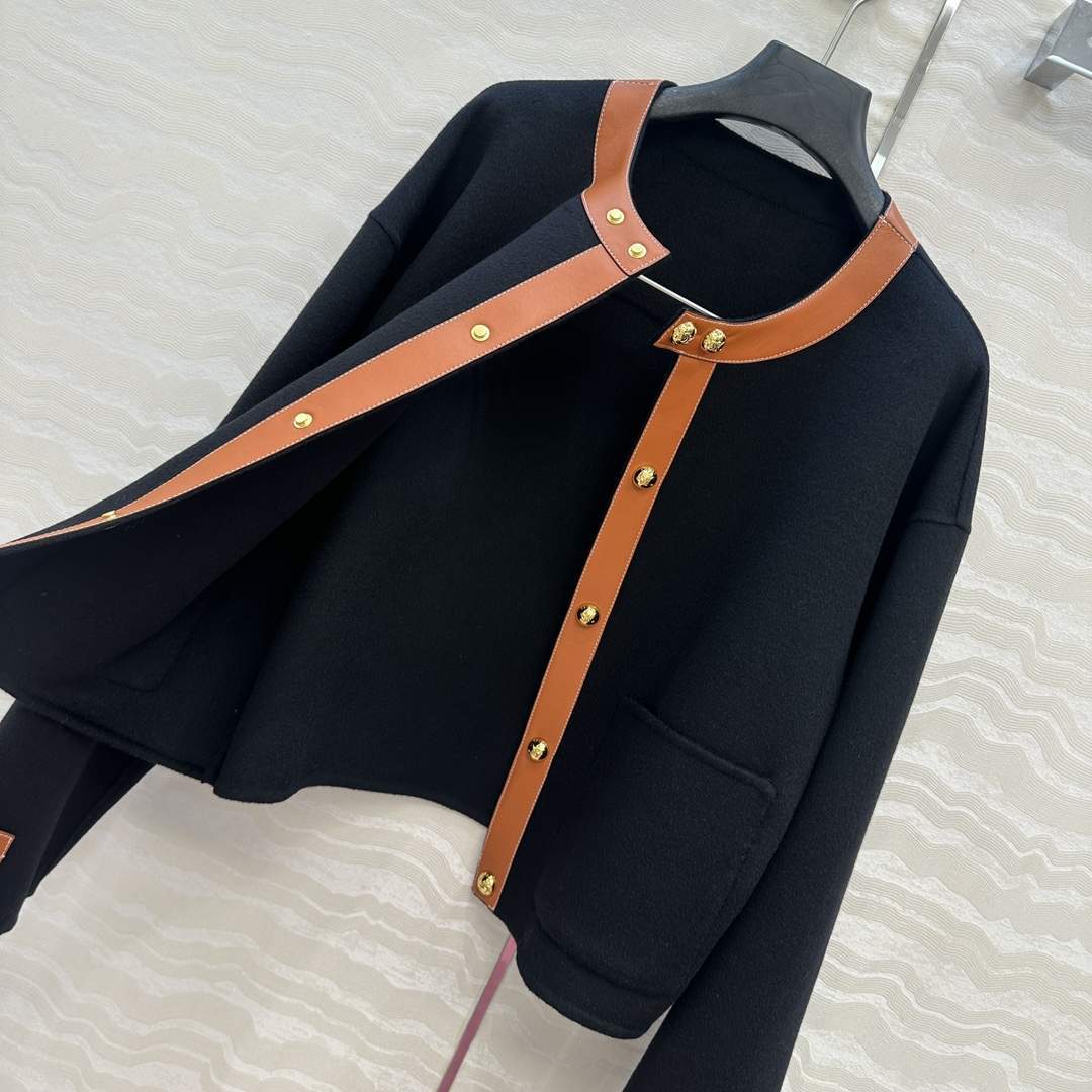 Luxury Replica Celine Cardigan Jacket In Double Face Cashmere - Image 3