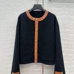 Luxury Replica Celine Cardigan Jacket In Double Face Cashmere