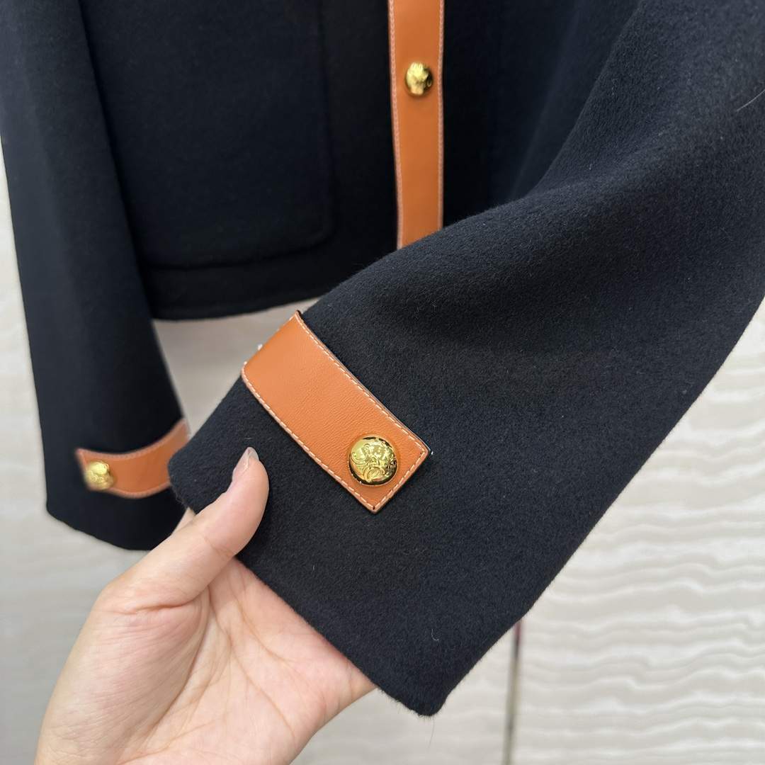 Luxury Replica Celine Cardigan Jacket In Double Face Cashmere - Image 9