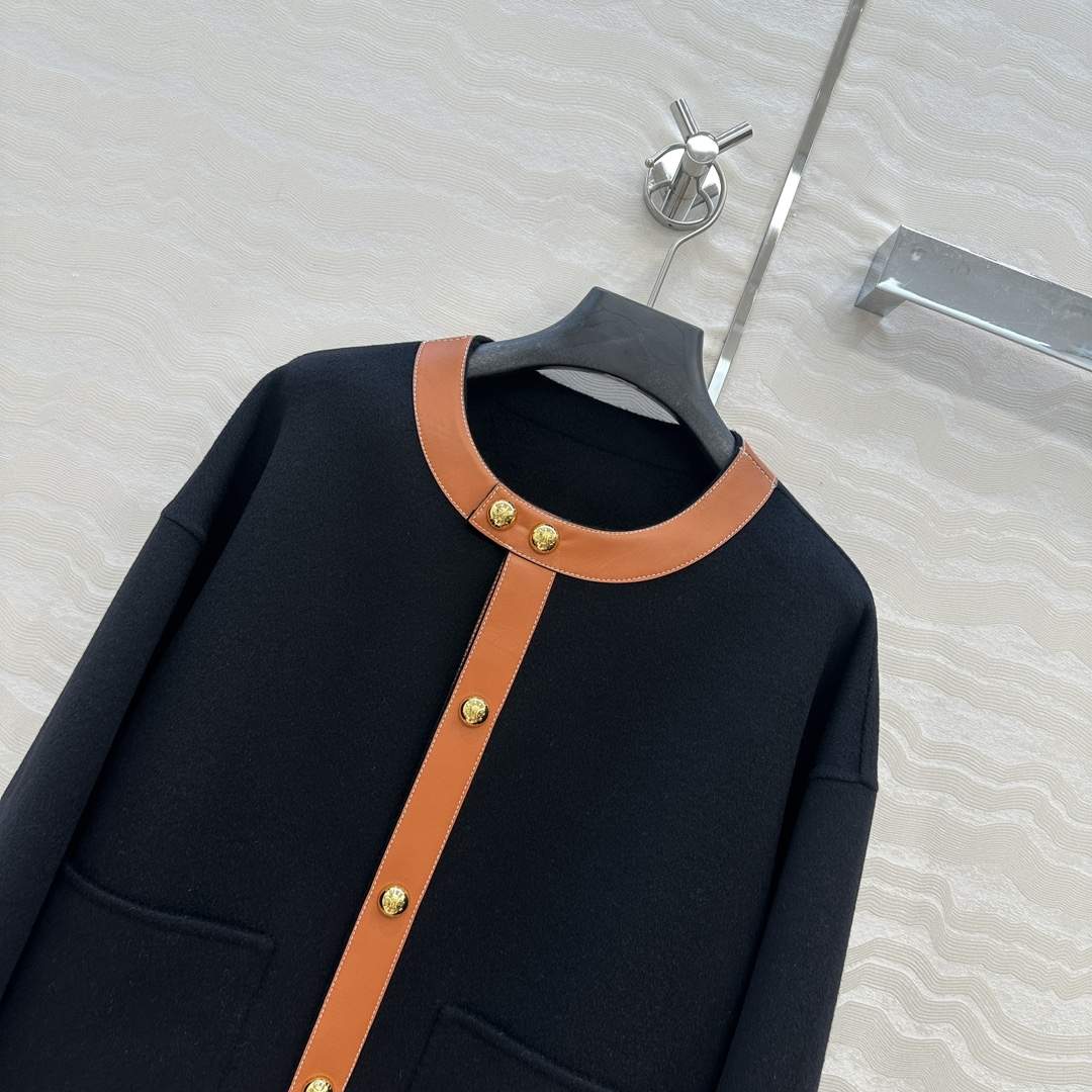 Luxury Replica Celine Cardigan Jacket In Double Face Cashmere - Image 4