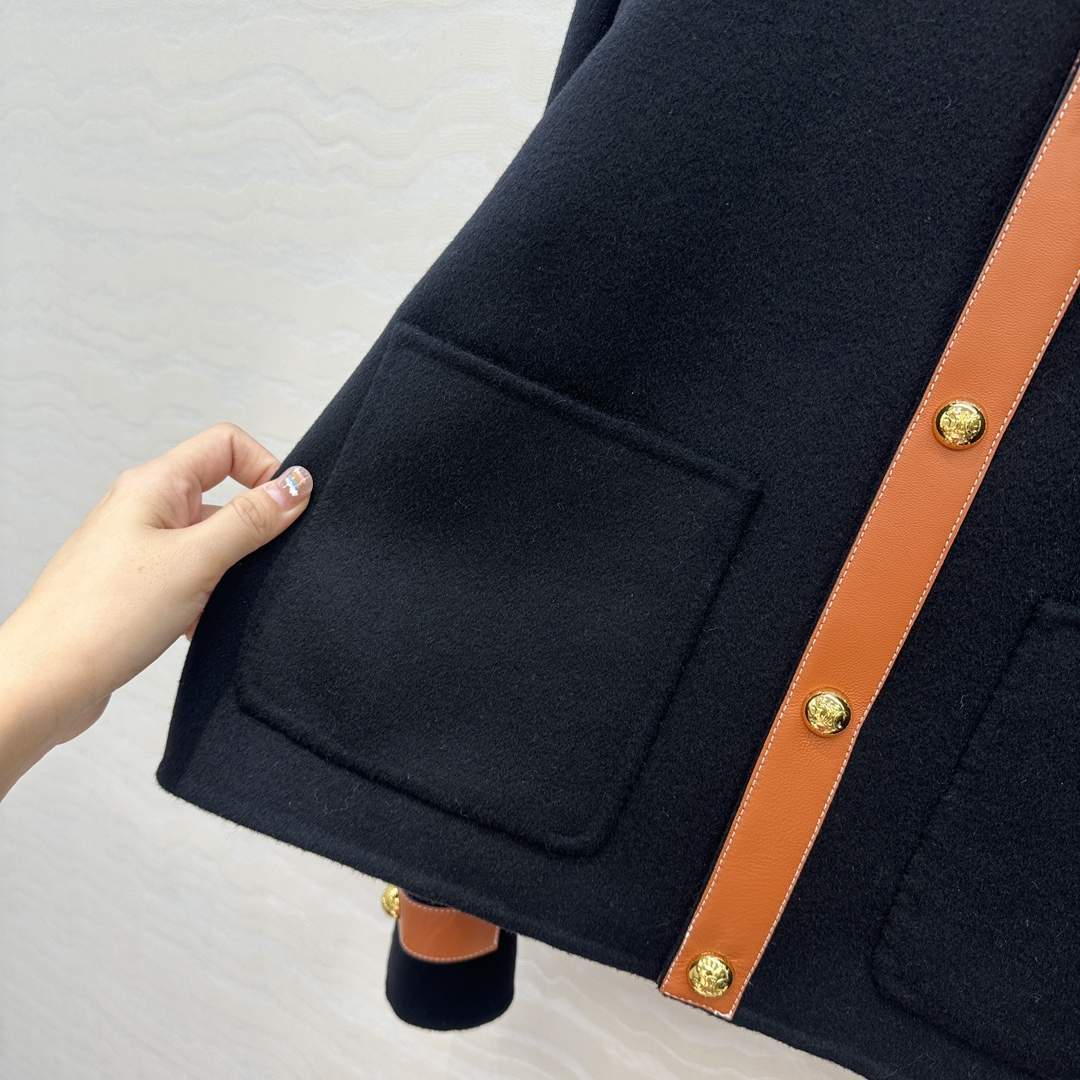 Luxury Replica Celine Cardigan Jacket In Double Face Cashmere - Image 7