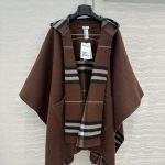 Exact Copy Burberry Cashmere Hooded Replica Cape