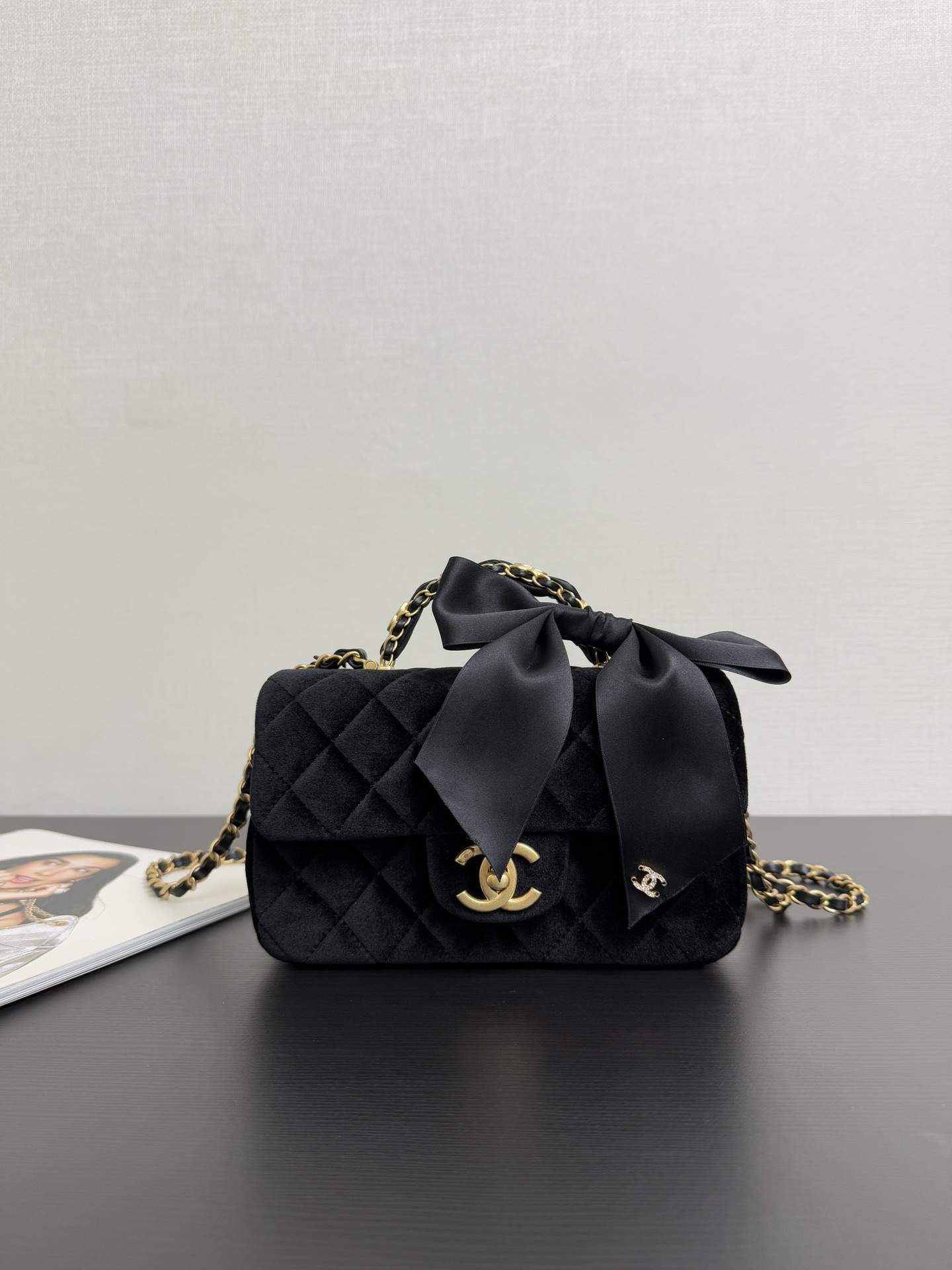 Luxury Replica Mini Flap Bag With Top Handle