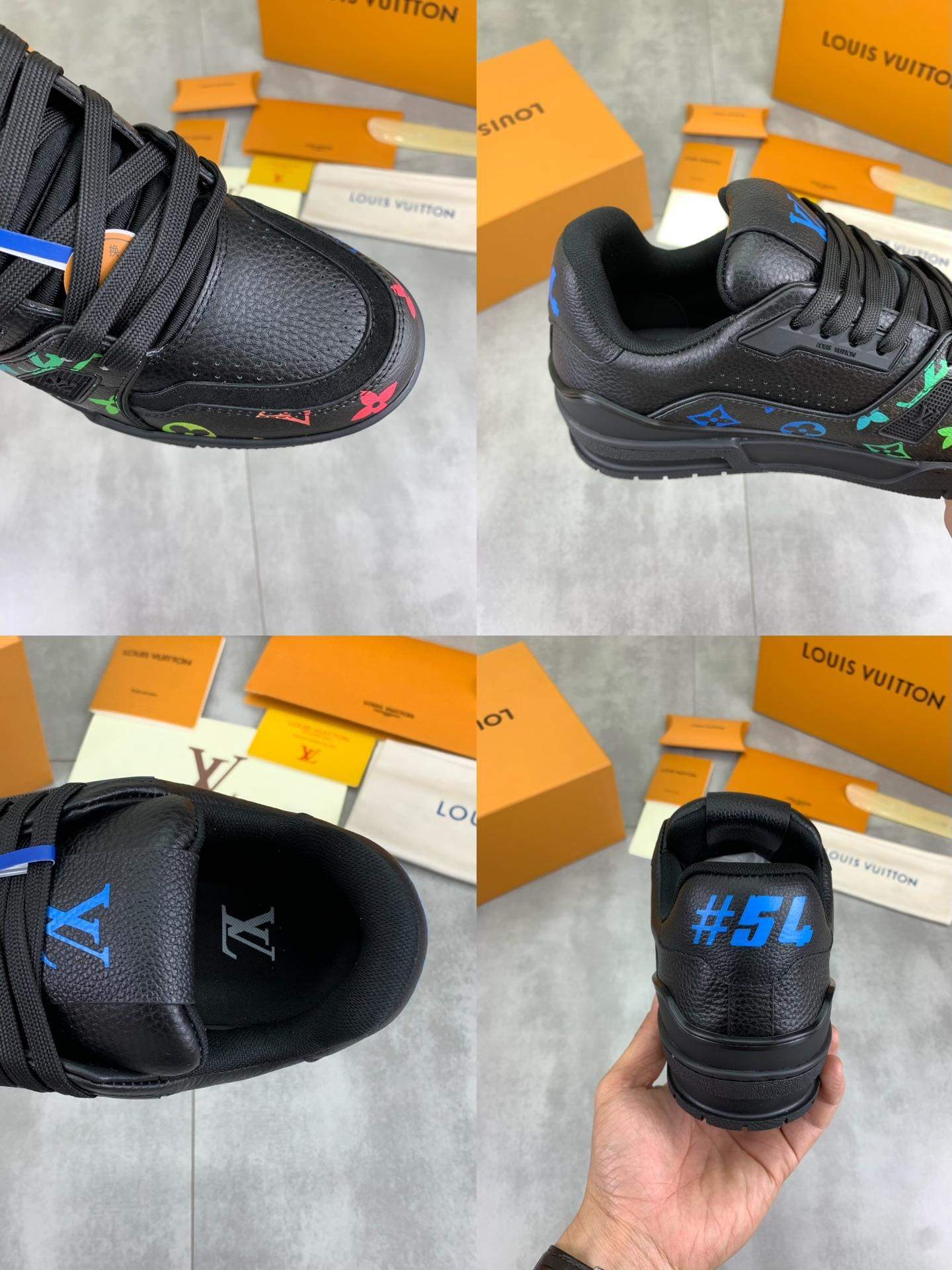 Luxury Replica Louis Vuitton Tenis LV Trainer - Image 8