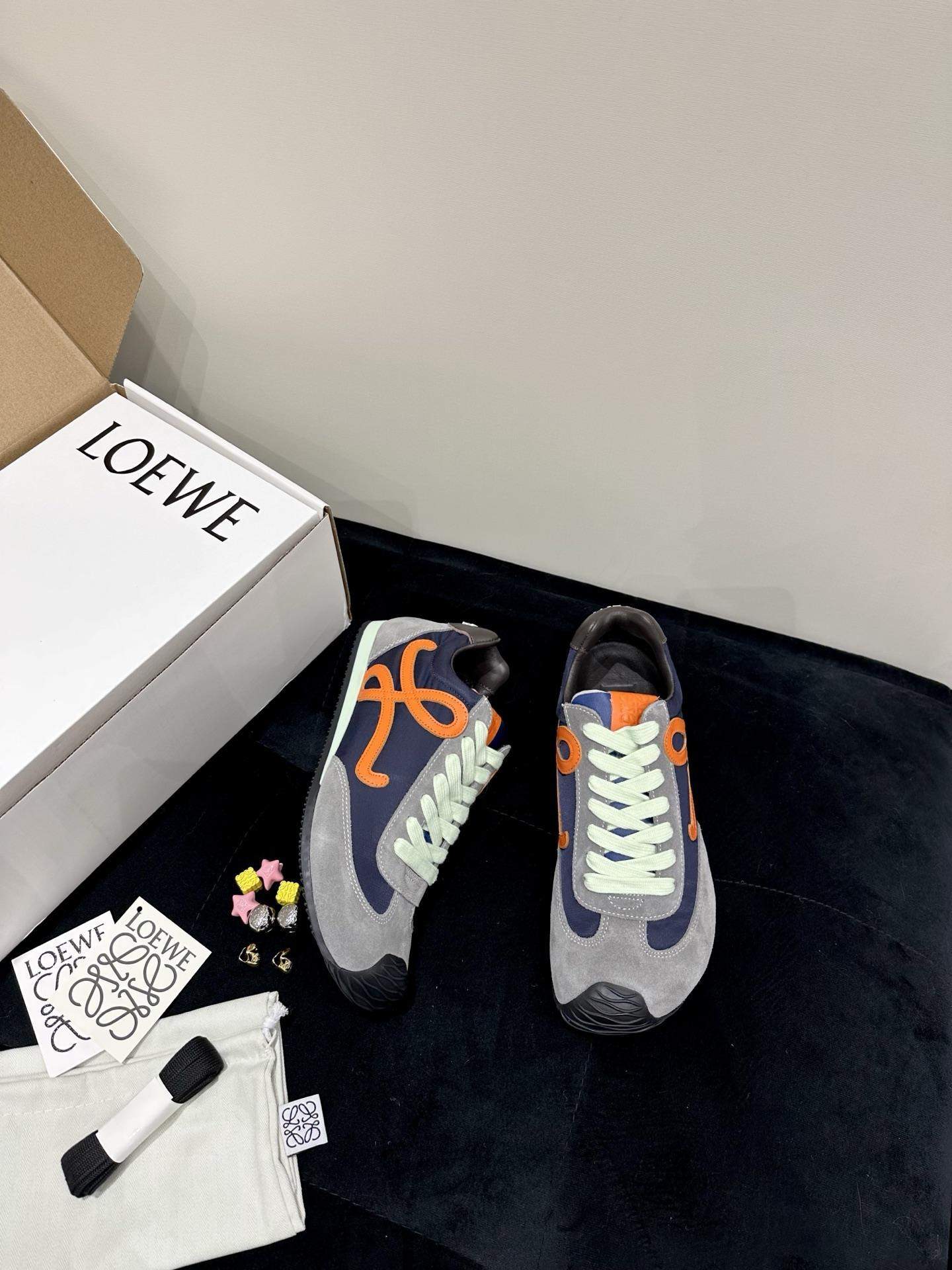 Copy Loewe Ballet Replica Runner 2.0 In Nylon And Calfskin - Image 5