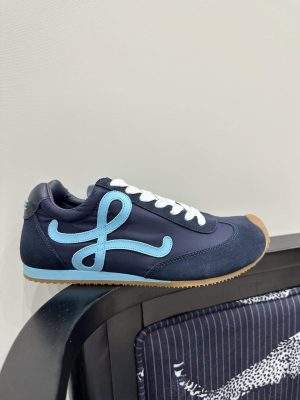 Best Loewe Ballet Replica Runner 2.0 In Nylon And Calfskin