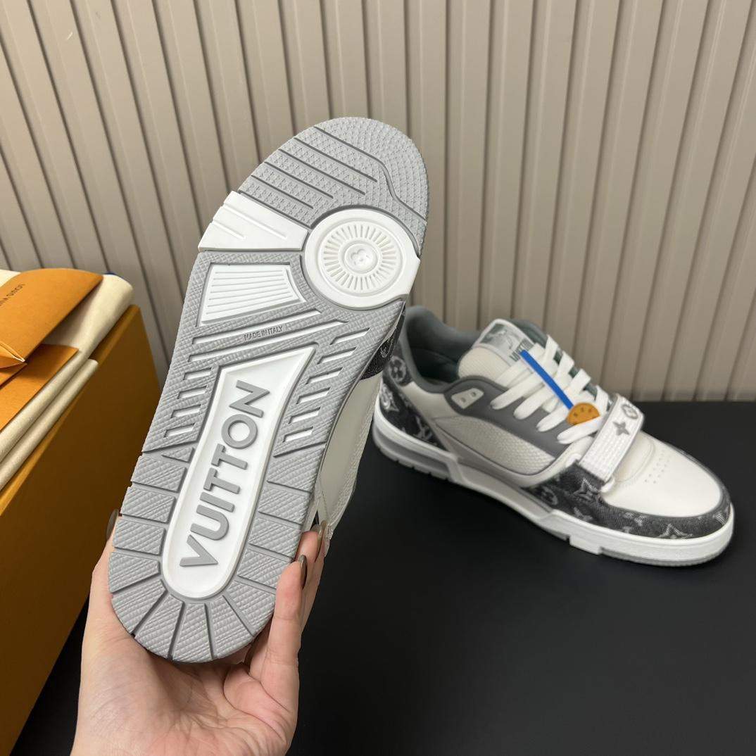 Premium Lux Quality Replica Louis Vuitton Trainer Sneaker - Image 9