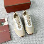Premium Loro Piana Week End Walk Replica Sneaker - Beige