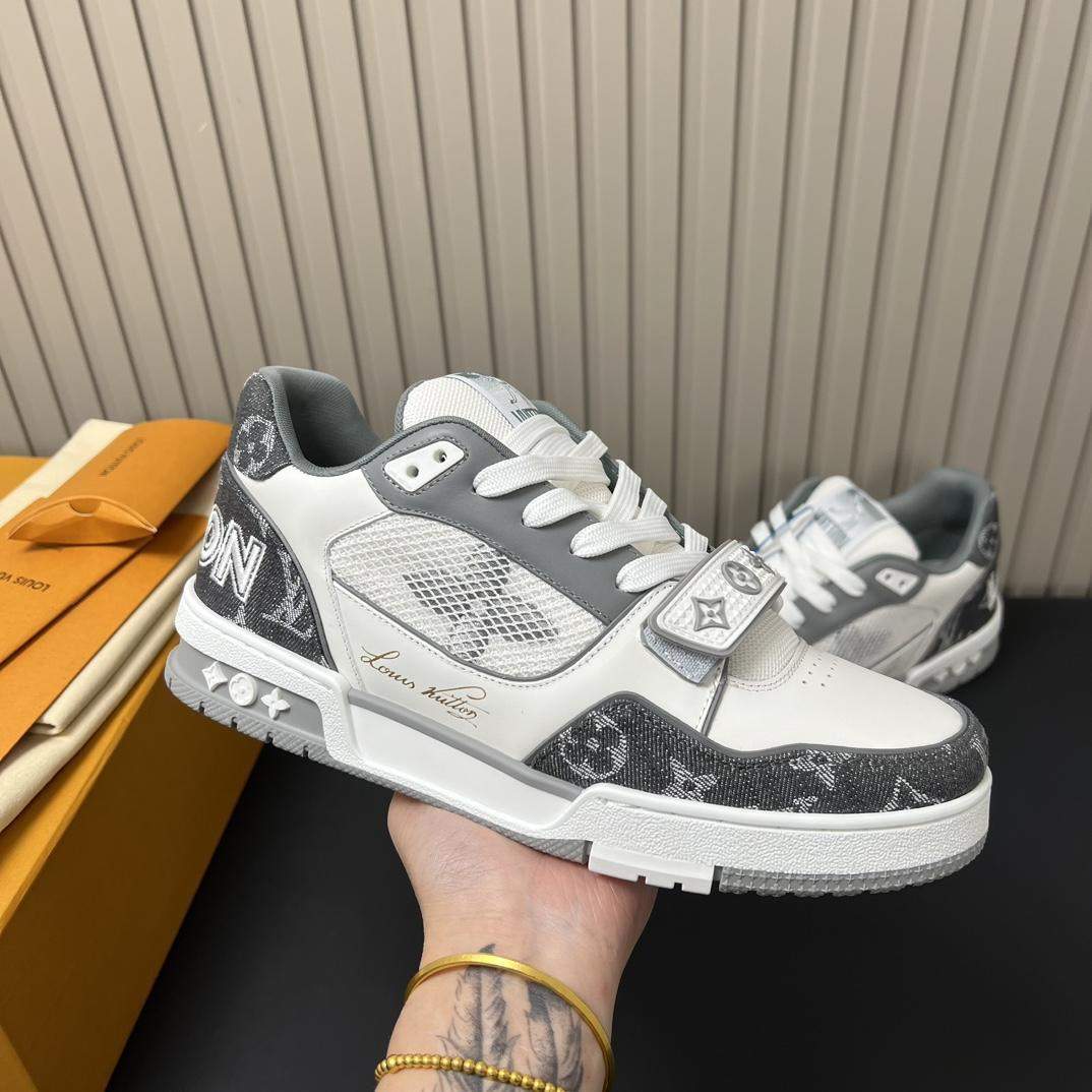 Premium Lux Quality Replica Louis Vuitton Trainer Sneaker - Image 6