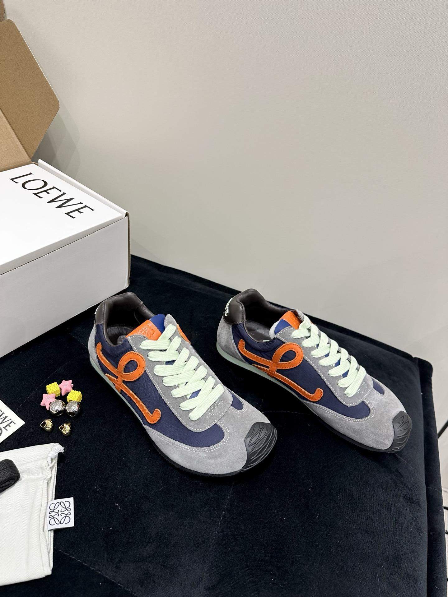 Copy Loewe Ballet Replica Runner 2.0 In Nylon And Calfskin - Image 3