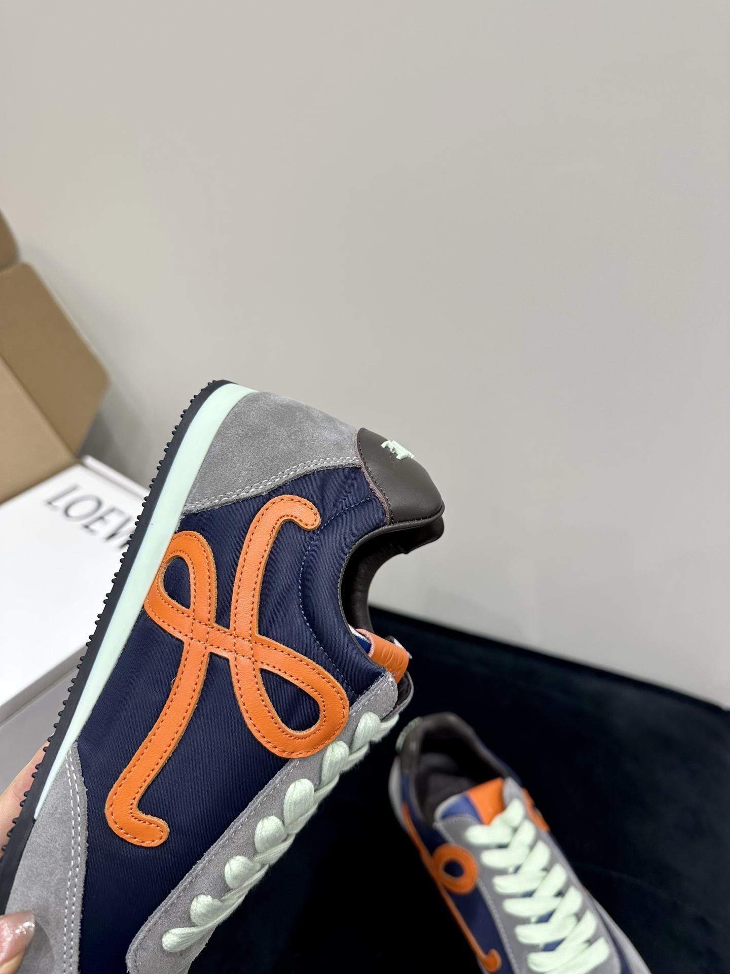 Copy Loewe Ballet Replica Runner 2.0 In Nylon And Calfskin - Image 7