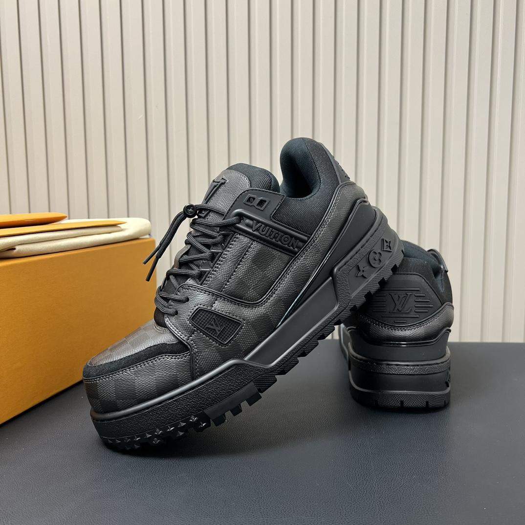 Shop Replica Louis Vuitton LV Trainer Maxi Sneaker - Image 4