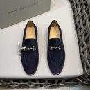 Shop Replica Brunello Cucinelli Suede Loafers With Bit