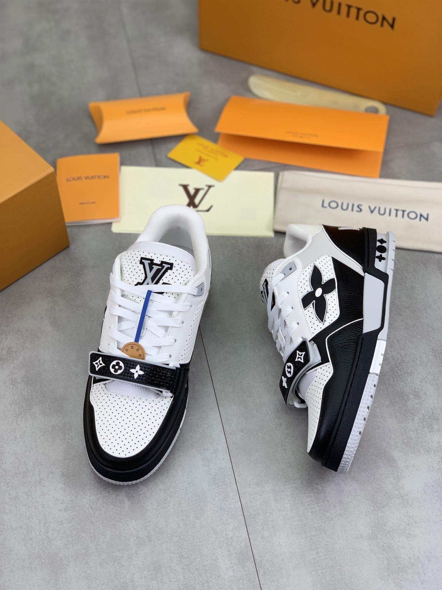 High-End Quality Replica Louis Vuitton LV Trainer Sneaker - Image 3