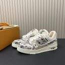 High Quality Replica Louis Vuitton Trainer Sneaker - Beige