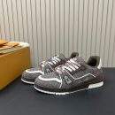 Replica Louis Vuitton LV Trainer Sneaker - Brown