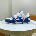 High-End Quality Replica Louis Vuitton LV Trainer Sneaker - Blue