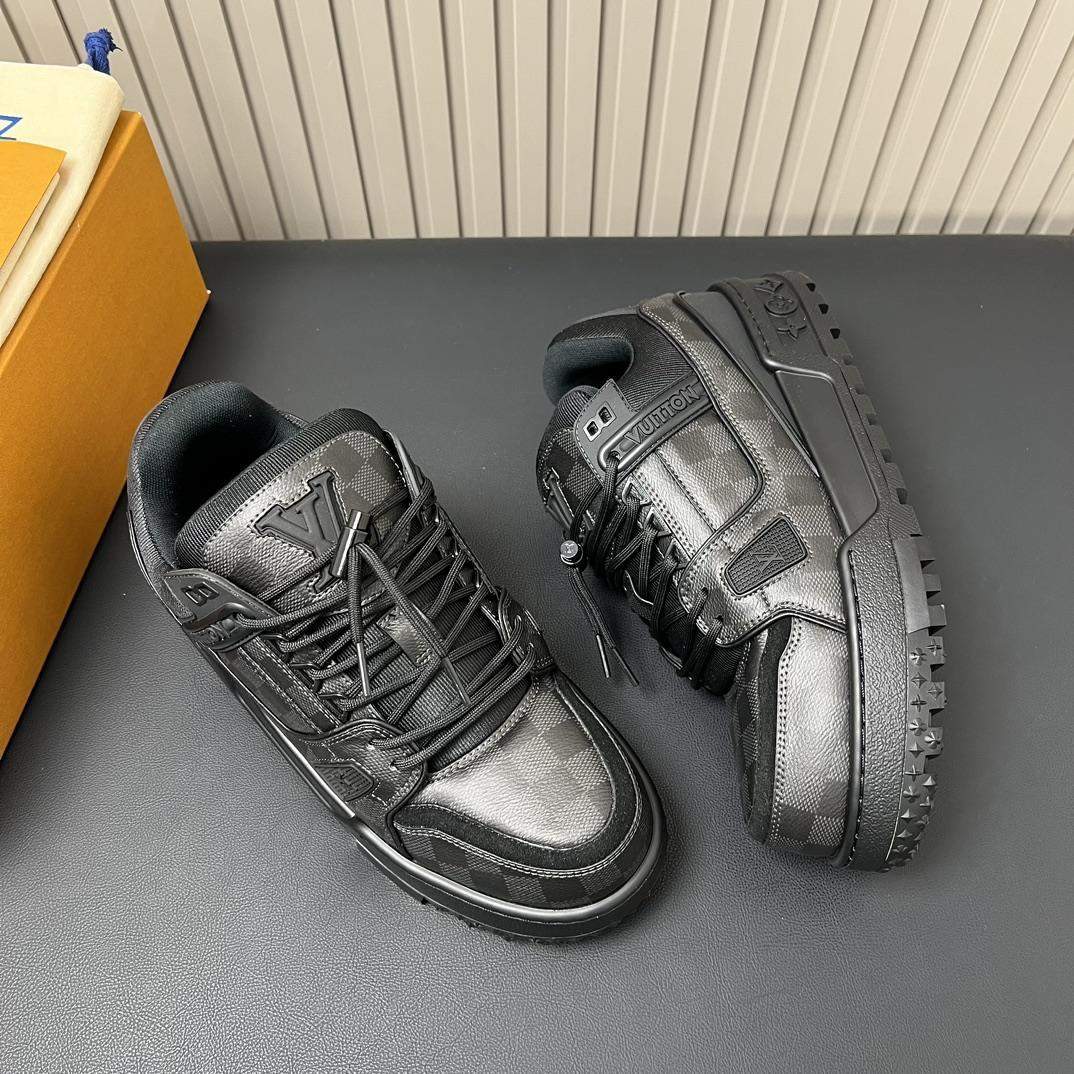 Shop Replica Louis Vuitton LV Trainer Maxi Sneaker - Image 5