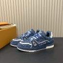 Replica Louis Vuitton LV Trainer Sneaker - Blue