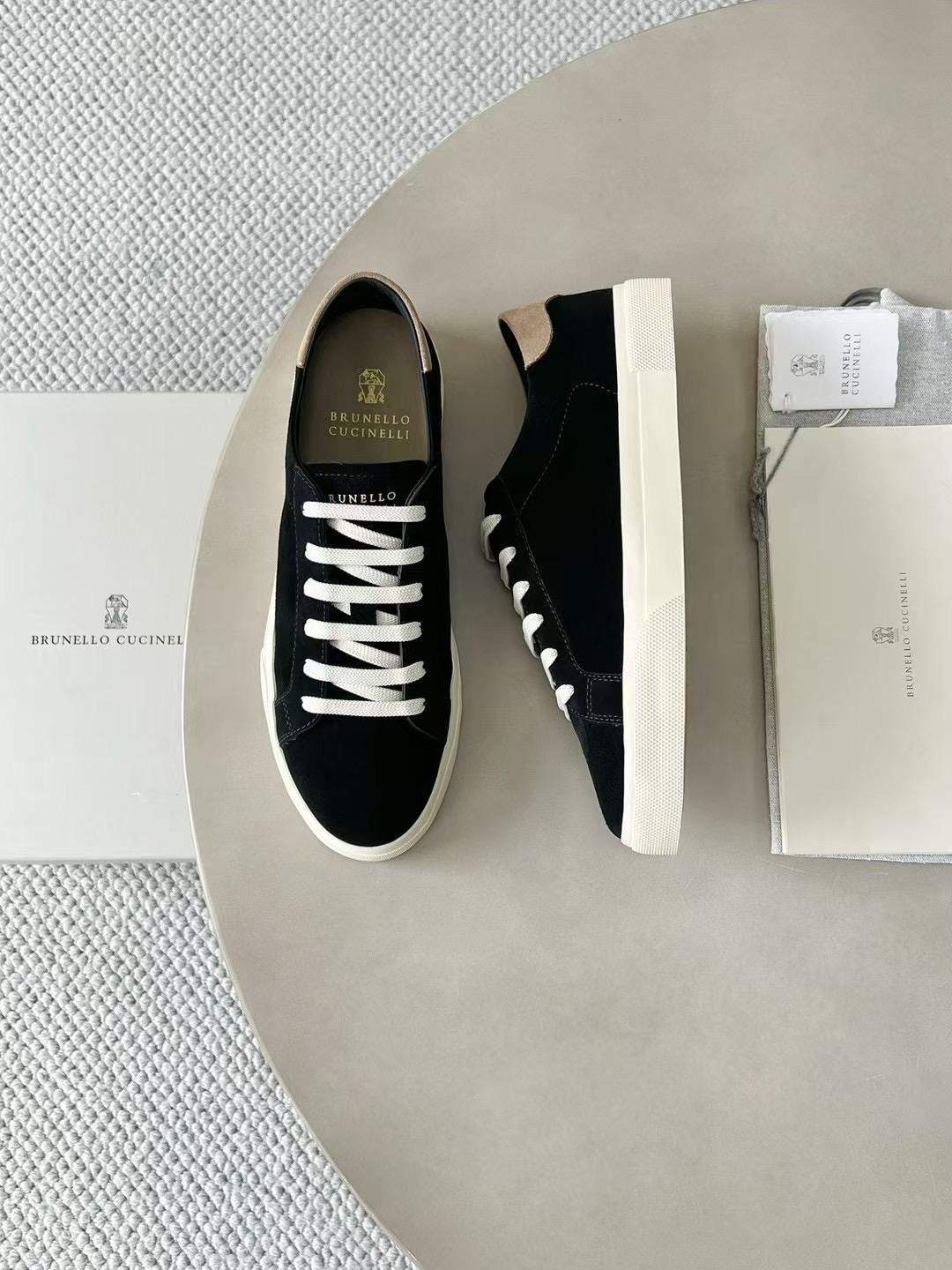 Replica Sale Brunello Cucinelli Suede Sneakers - Image 3