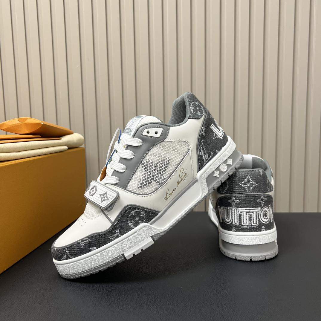 Premium Lux Quality Replica Louis Vuitton Trainer Sneaker - Image 7