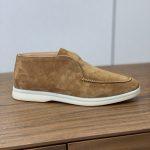 High Quality Replica Loro Piana Open Walk Ankle Boot - Light Brown