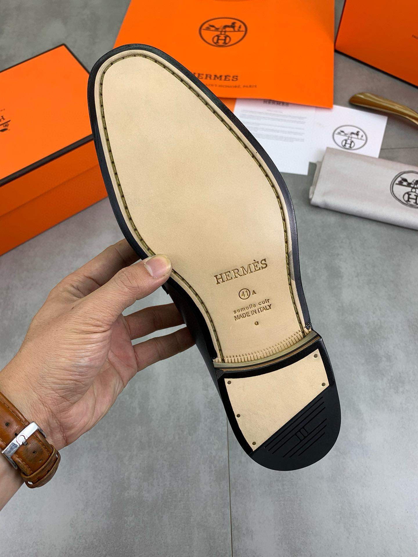 Luxury Replica Hermes Julio Loafer - Image 9