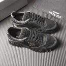 Shop Prada Prax 2.0 Fabric Replica Sneakers - Black