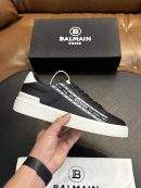 Exclusive Balmain B-Court Printed Calfskin Replica Trainers
