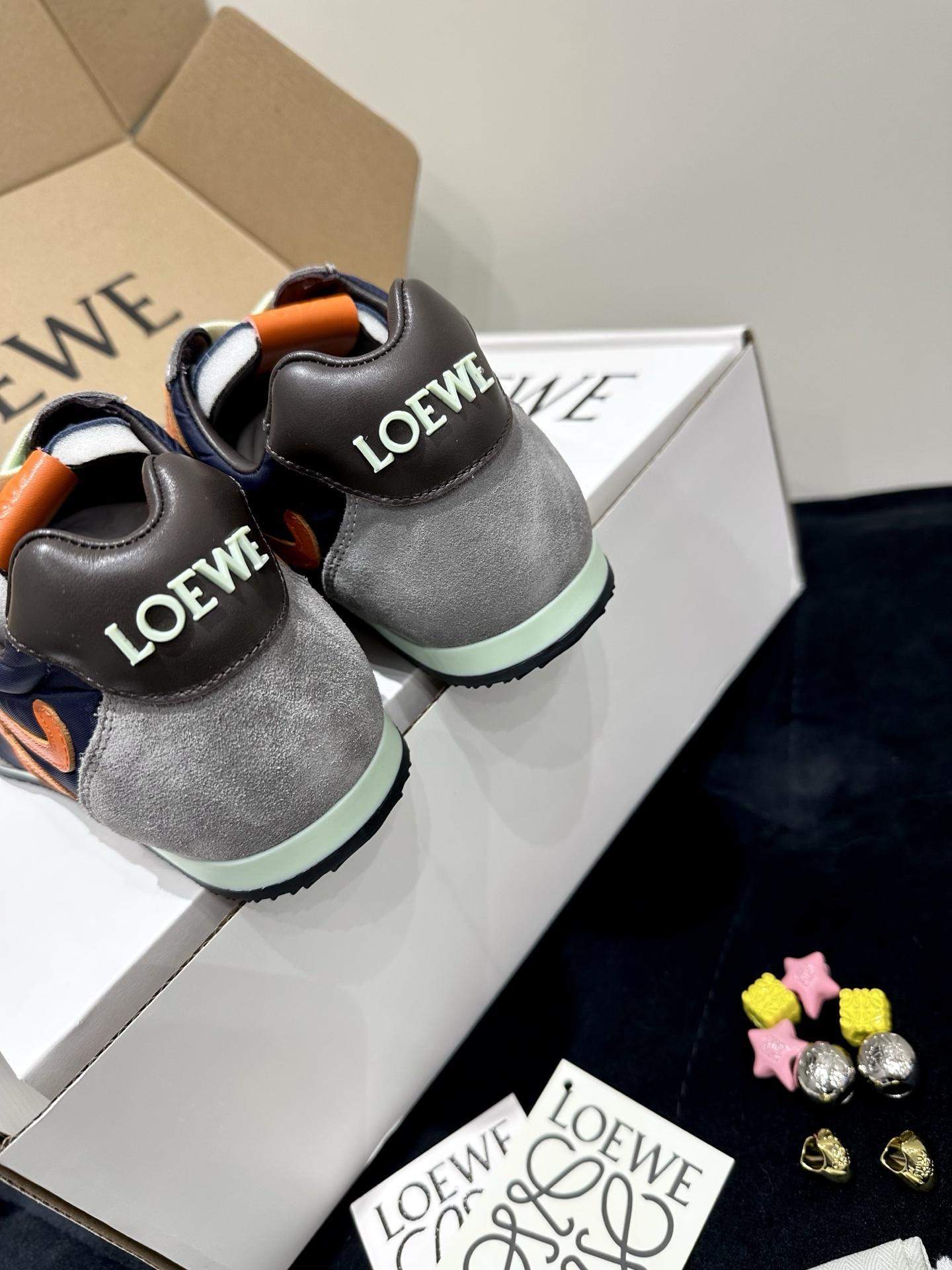 Copy Loewe Ballet Replica Runner 2.0 In Nylon And Calfskin - Image 8