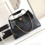 Luxury Replica Small Shopping Bag - Black