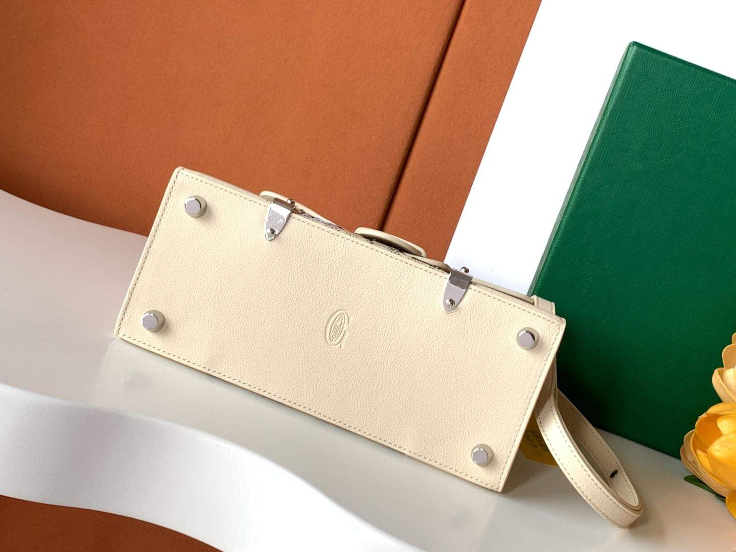 Copy Goyard Saigon Structure Replica Mini Bag Cactus Embroidery - Image 7