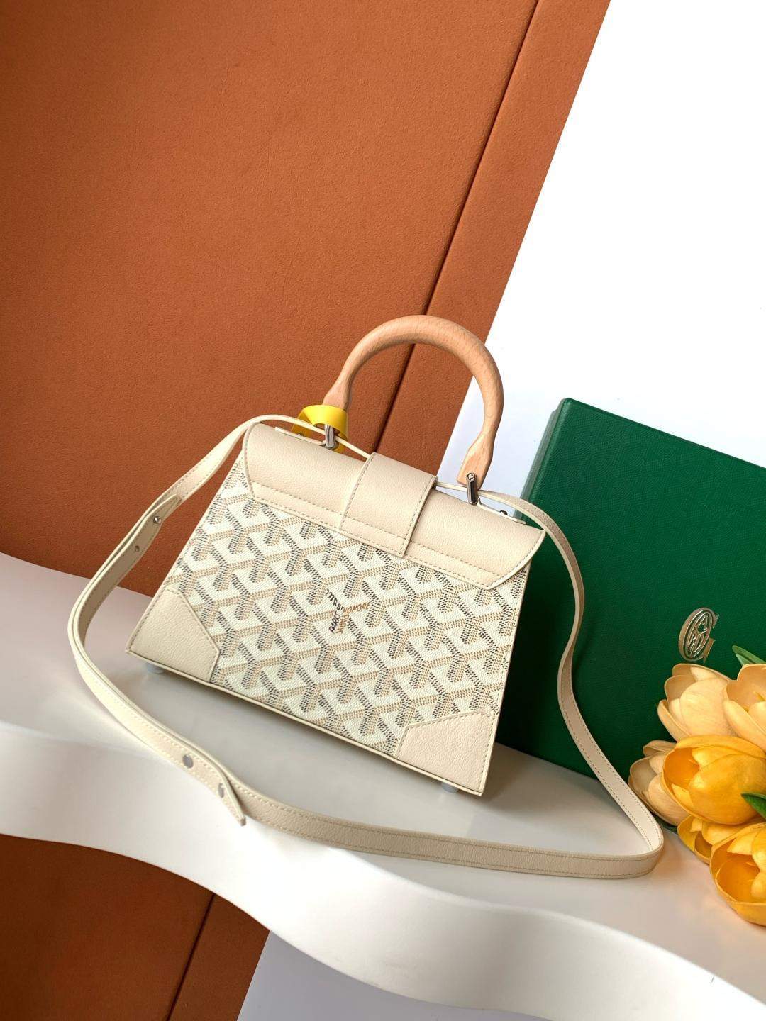 Copy Goyard Saigon Structure Replica Mini Bag Cactus Embroidery - Image 2