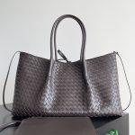 Elite Bottega Veneta Pinacoteca Replica Bag - Dark Brown
