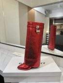 Exclusive Givenchy Shark Lock Replica Boots In Python