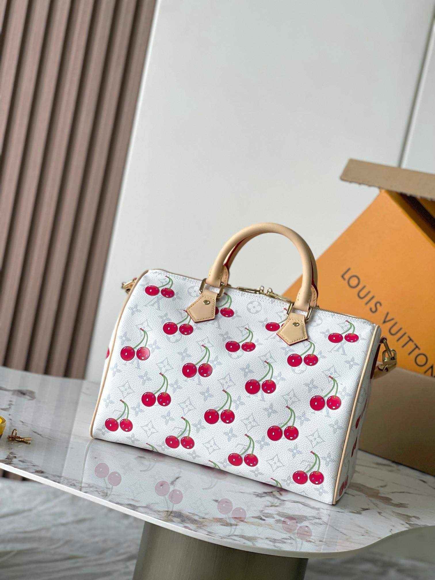 Copy Louis Vuitton LV x TM Speedy Soft Bandoulière 30 Replica Bag - Image 2