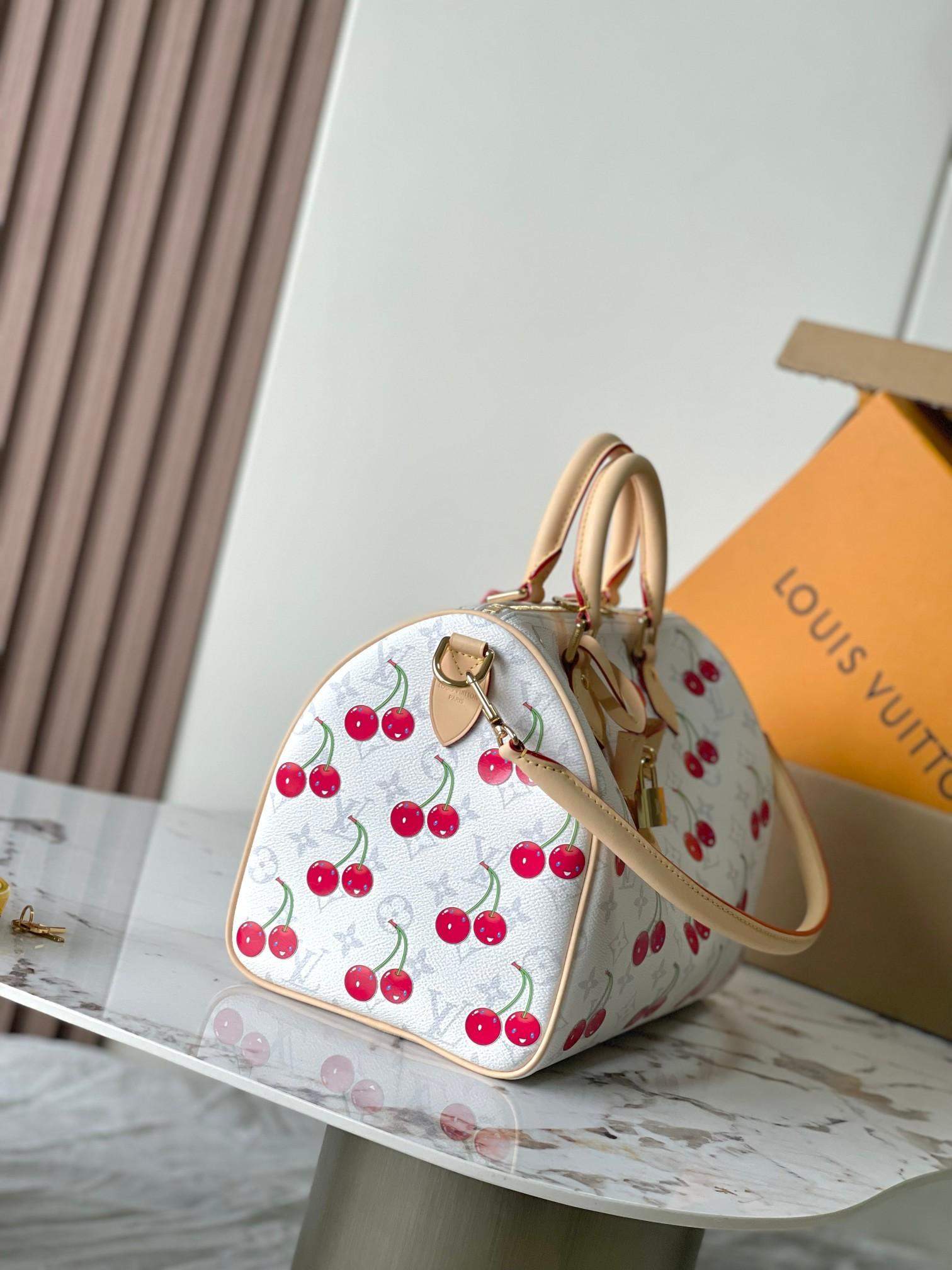 Copy Louis Vuitton LV x TM Speedy Soft Bandoulière 30 Replica Bag - Image 3