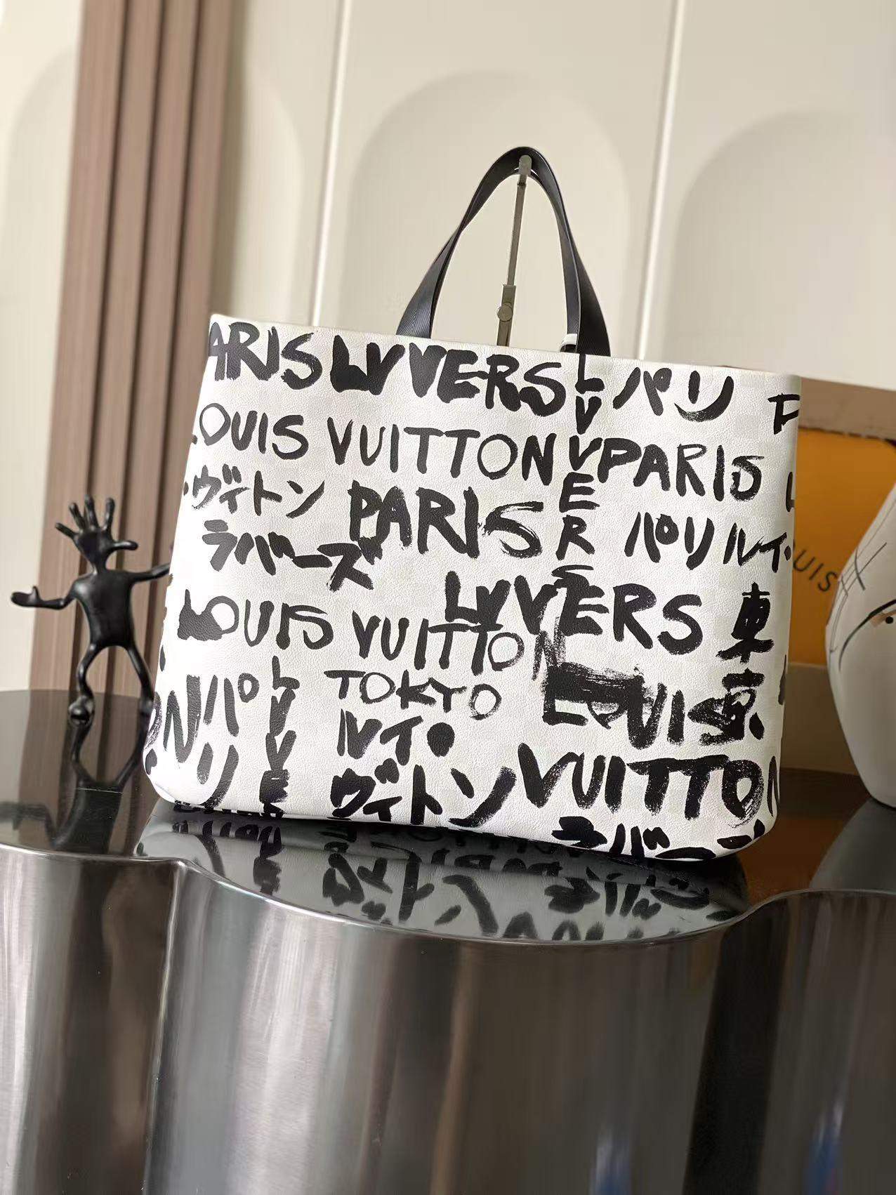 Exclusive Louis Vuitton Replica Shopper Tote MM - Image 2