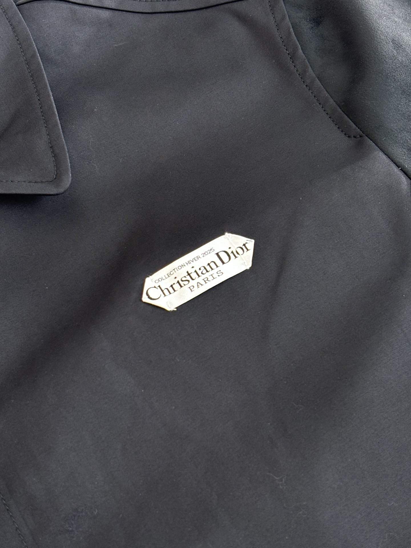 Copy Christian Dior Zipped Replica Blouson Jacket with Christian Dior Paris Tag - Image 7