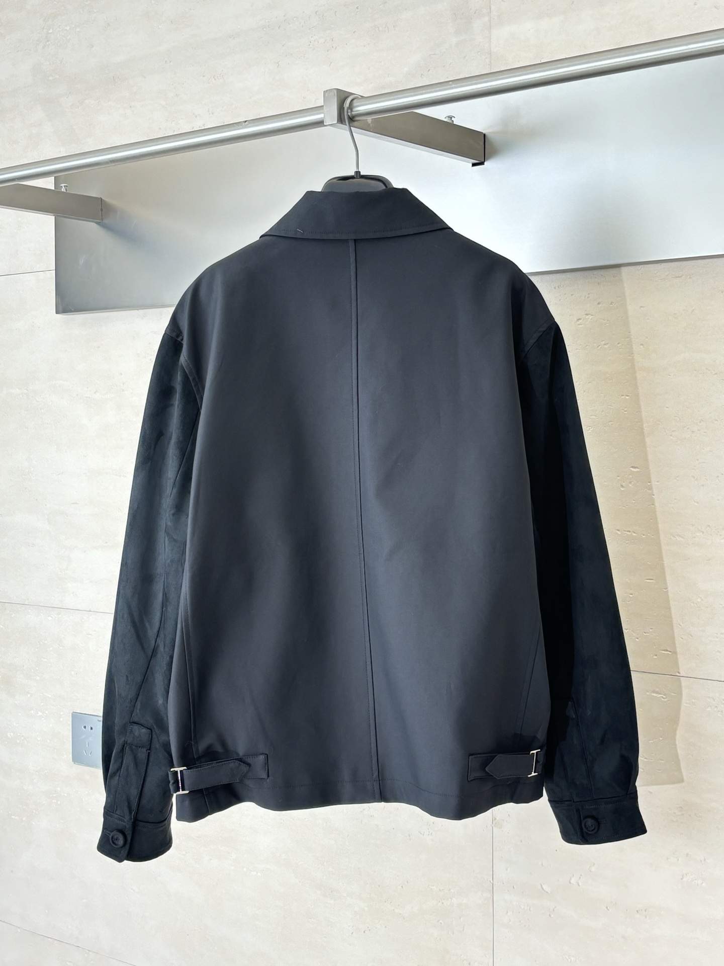 Copy Christian Dior Zipped Replica Blouson Jacket with Christian Dior Paris Tag - Image 2
