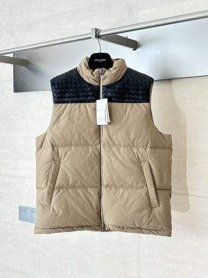 Finest Bottega Veneta Frosted Poplin Puffer Replica Gilet